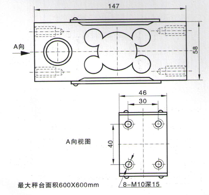 TQ-L28G平行梁稱重傳感器